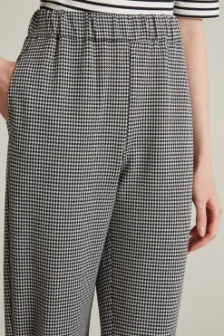 Pantaloni in jersey - Bianco Nero