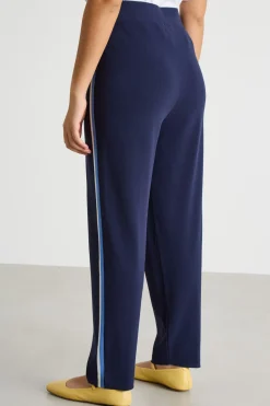 Pantaloni in maglia - Blu Azzurro Bianco
