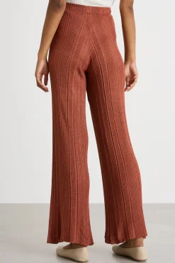 Pantaloni in maglia - Marrone