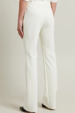 Pantaloni in misto cotone - Avorio