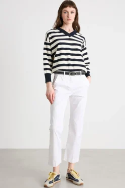 Pantaloni in raso - Bianco