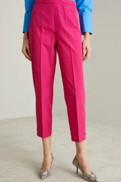 Pantaloni in taffetà - Rosa