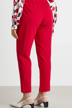 Pantaloni in tessuto armaturato - Rosso