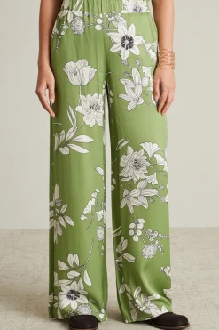 Pantaloni in twill - Verde
