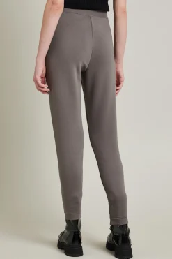 Pantaloni jogger con polsino - Grigio Scuro