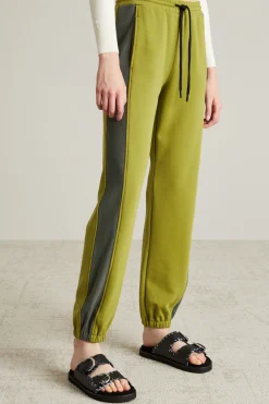 Pantaloni jogger con polsino - Verde Pistacchio