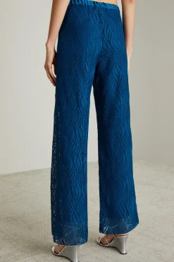 Pantaloni macramè - Blu