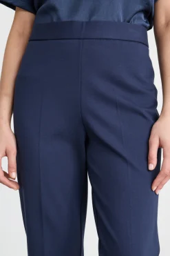 Pantaloni skinny fit in jersey - Blu
