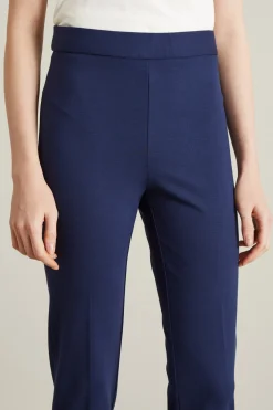 Pantaloni slim in jersey - Blu