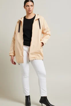Parka con cappuccio - Beige