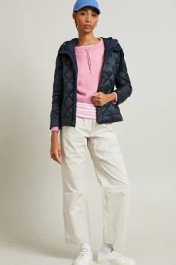 Piumino reversibile antigoccia - Blu Notte