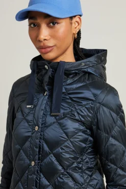 Piumino reversibile antigoccia - Blu Notte
