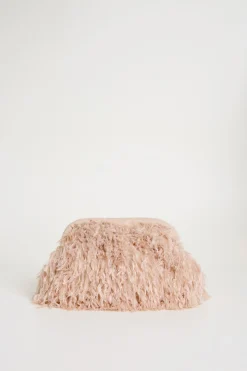 Pochette a frange - Rosa
