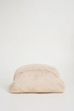 Pochette a rete - Beige