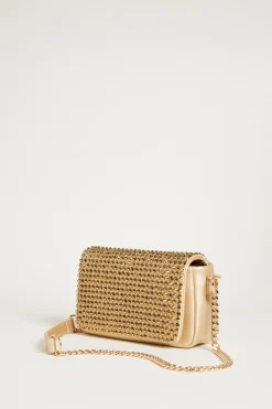 Pochette con strass - Oro