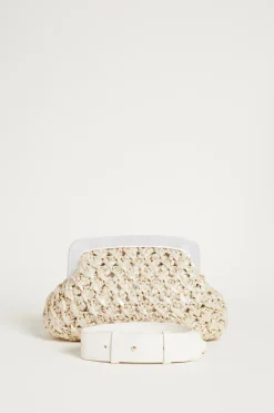 Pochette crochet - Bianco