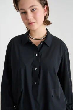 Polo in jersey - Nero