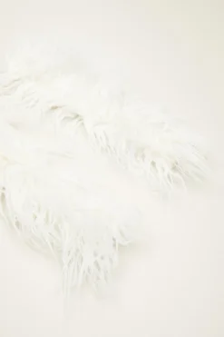 Polsini effetto peluche - Bianco