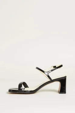 Sandali con tacco - Nero