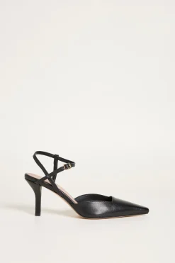 Sandali in pelle - Nero
