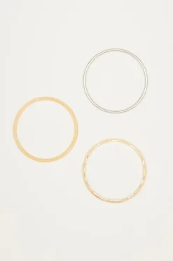 Set di bracciali - Giallo Argento