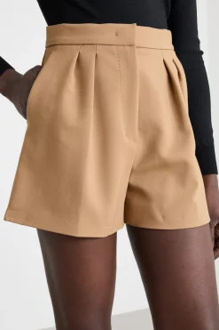 Short a vita alta - Cammello