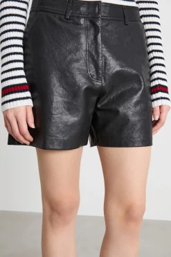 Short con tasche - Nero
