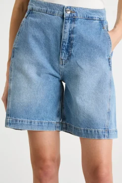 Shorts in jeans - Azzurro