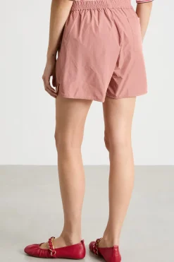 Shorts in taffetà - Rosa