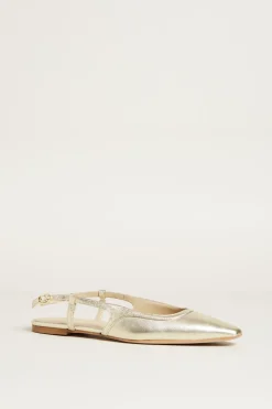 Slingback basse - Oro