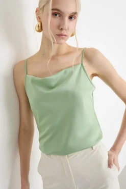 Slip top fluido - Verde