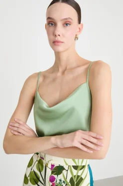 Slip top fluido - Verde