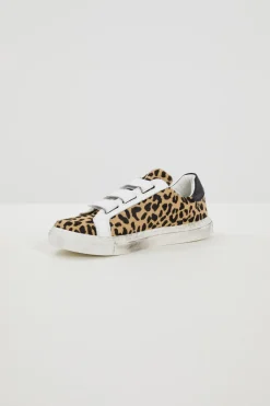 Sneakers in cavallino - Cammello Bianco Nero