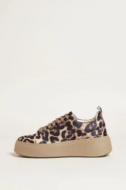 Sneakers platform animalier - Animalier