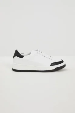 Sneakers a contrasto - Bianco Nero