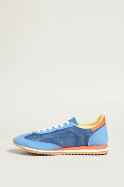 Sneakers con cuciture - Blu Gialle Rosse