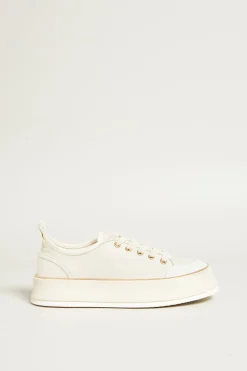 Sneakers con platform - Bianco Panna