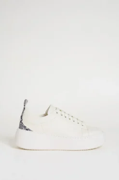 Sneakers in pelle - Bianco