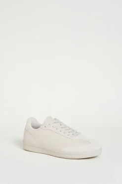 Sneakers in pelle - Bianco Grigio