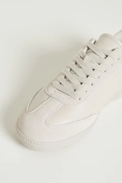 Sneakers in pelle - Bianco Grigio