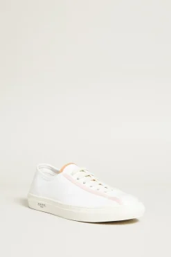 Sneakers in tela - Bianco
