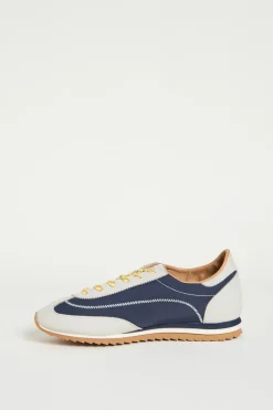 Sneakers in tessuto - Bianco Blu