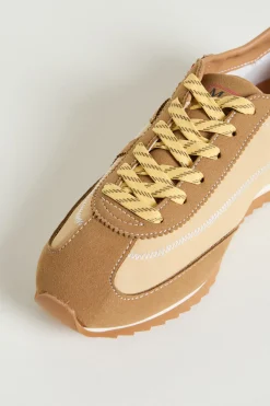 Sneakers in tessuto - Camello Beige