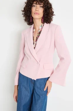 Spencer in cady crepe - Rosa