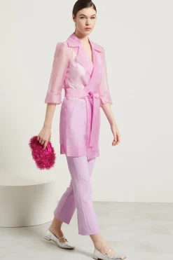 Spolverino in organza - Rosa