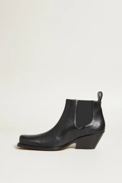 Stivaletti stile texano - Nero