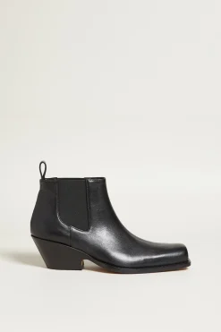 Stivaletti stile texano - Nero