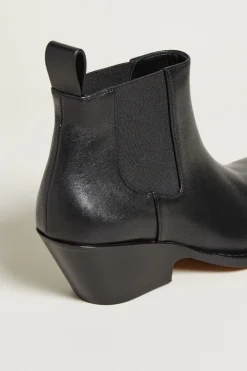 Stivaletti stile texano - Nero