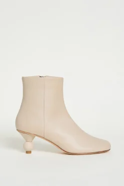 Stivaletto in pelle - Beige