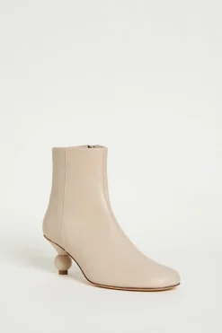 Stivaletto in pelle - Beige